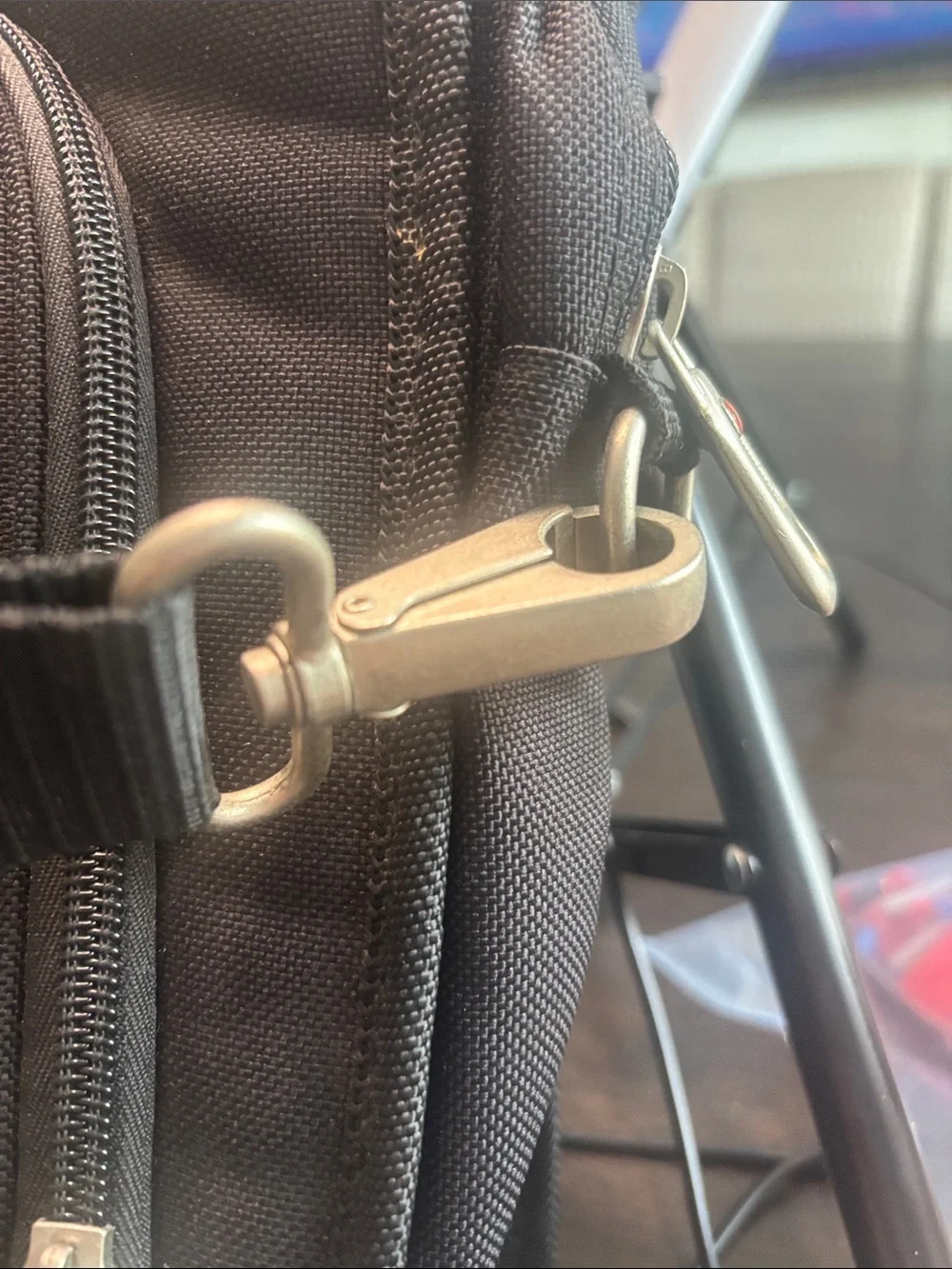 Black Men's Briefcase Laptop Bag